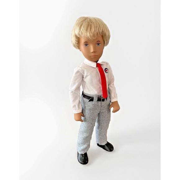 Sasha Other - Gregor Sasha Doll 314 S Blonde School Boy Dressed Original Clothes Trendon